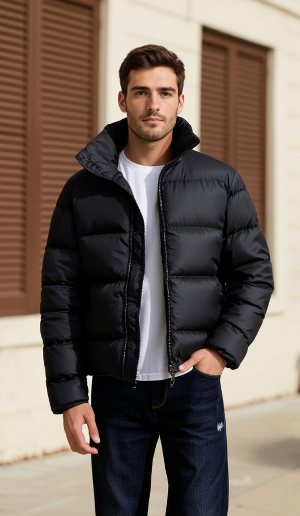 MEN JACKET WARM WINTER (M)