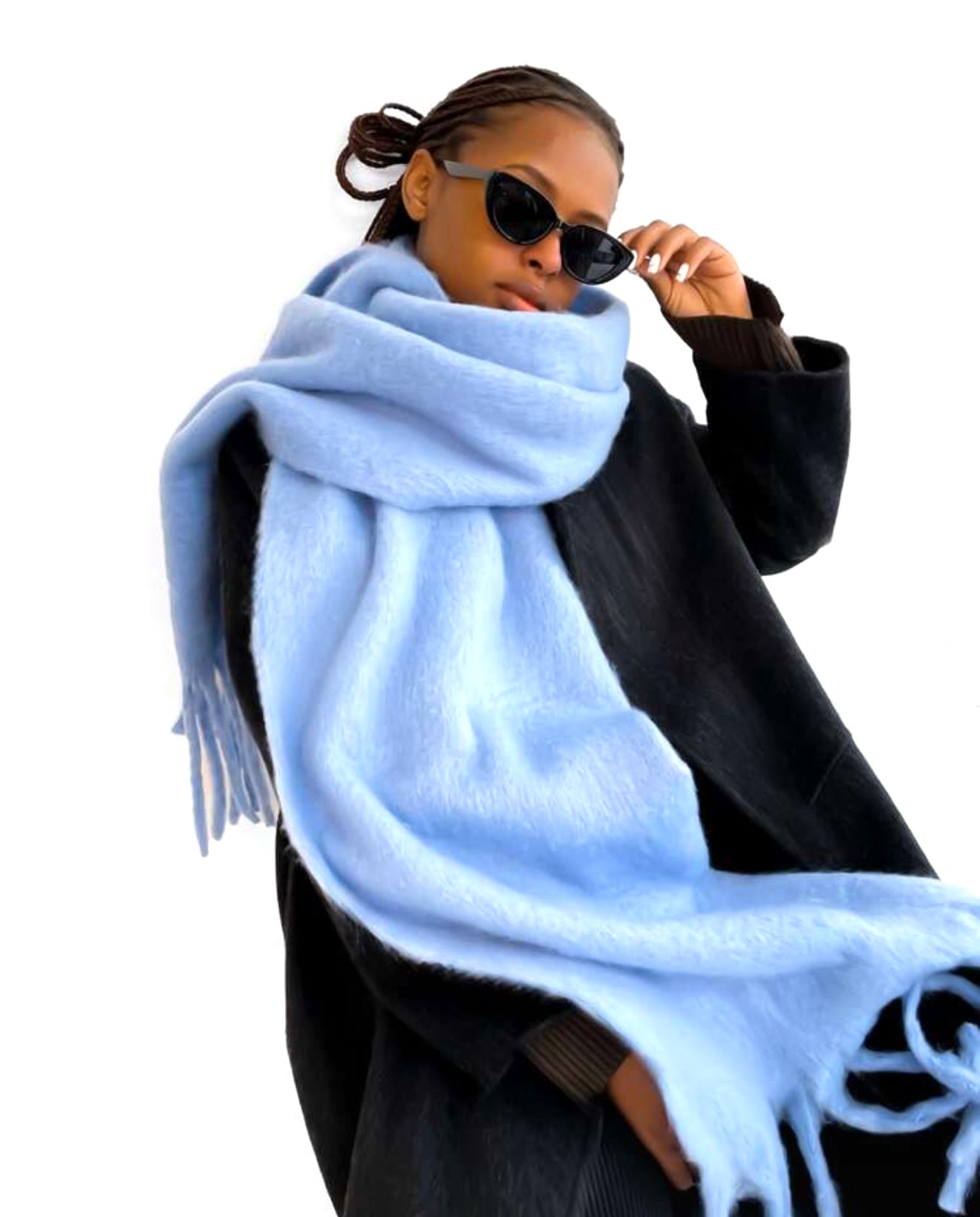 WOMAN WINTER SCARF