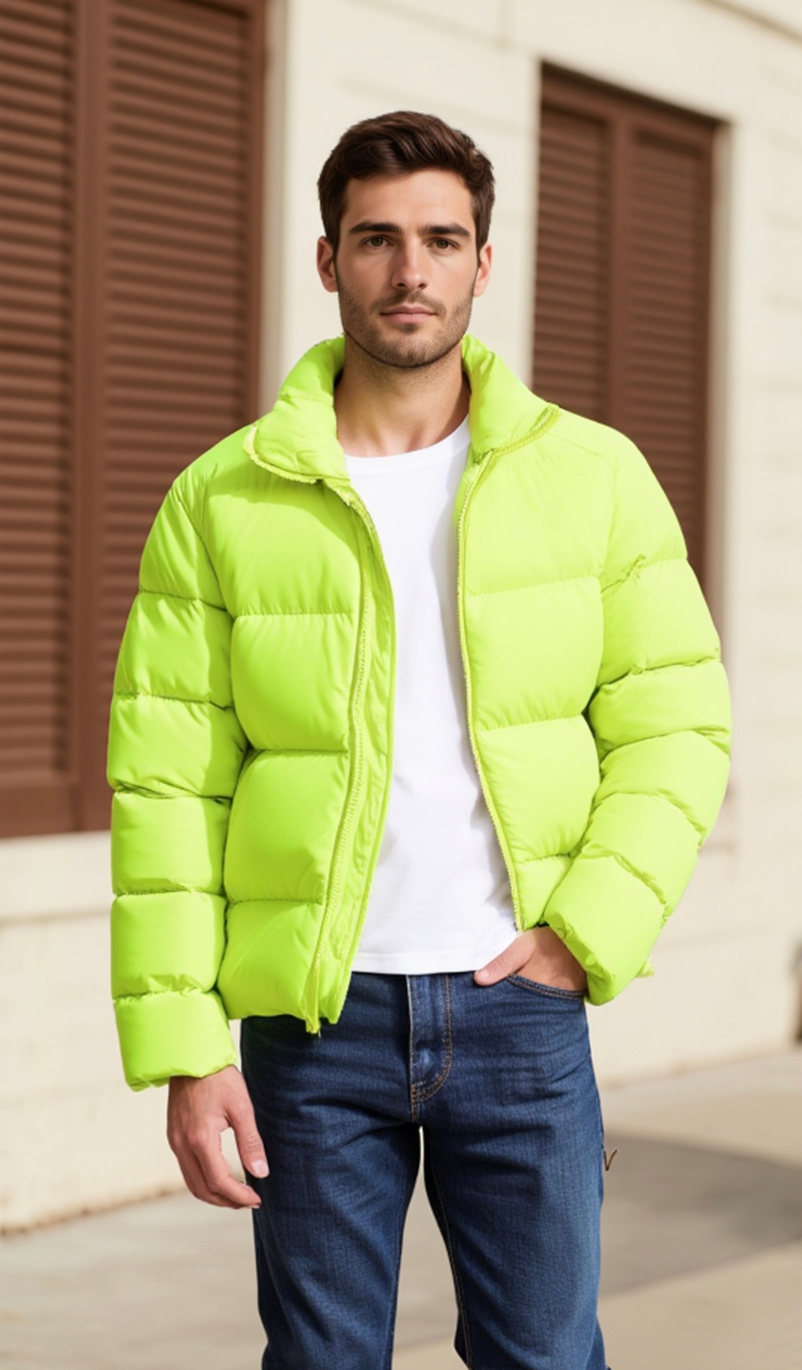 MEN JACKET WARM WINTER (M)